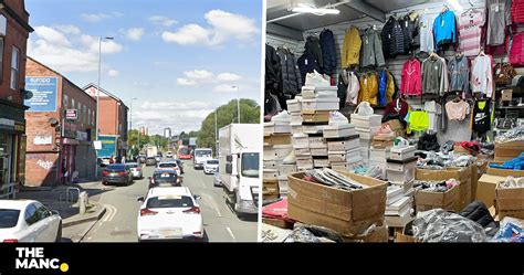 fake clothes market manchester|counterfeit street manchester news.